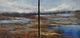 GENTLY ON THIS COLD EARTH   diptych 6x6 acrylic SOLD