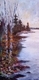 OCTOBER LIGHT 30X15 acrylic SOLD