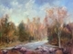 WHERE I WANT TO BE 9x12 oil