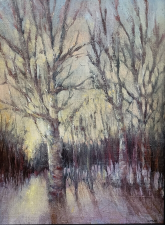 WINTER SUN 9X12 OIL